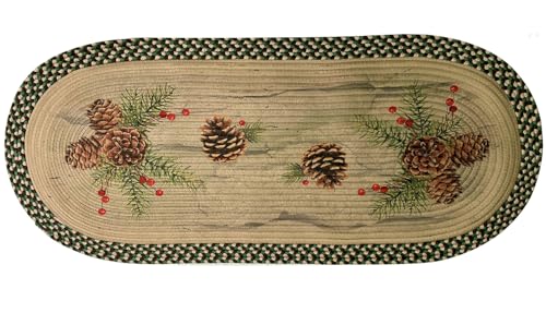 Tapete Oval Trenzado 48 pulgadas Rivers Edge Products