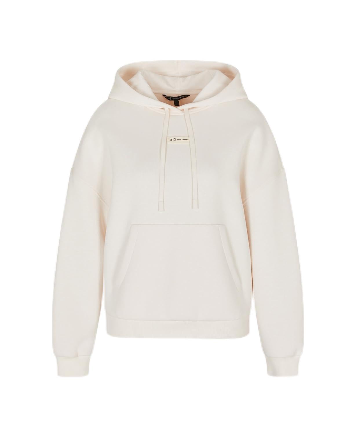 Armani Exchange Bluza sportowa Kobiety Cross Gender, Cuffed Sleeve Small Front Logo Relaxed Fit