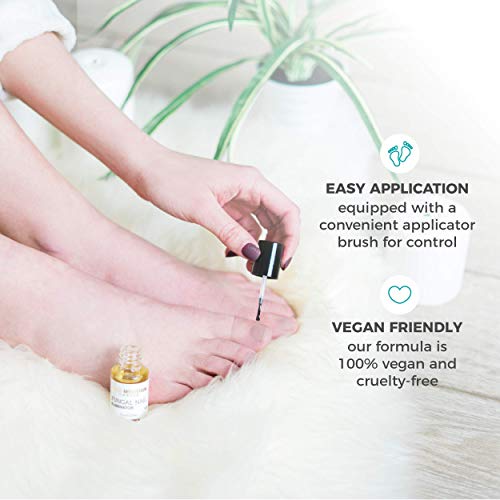 Nail & Toenail Fungus Treatment - Fungal Nail Eliminator with Tolnaftate formulated by Physician to Cure Athlete's Foot Therapy & Infected Toe Nails Fungus, Best Anti-fungal Finger-nail Treat-ment - Thumbnail 2