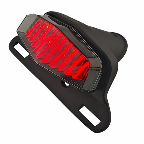 Phare moto feu arrière LED classique finition haut de gamme style rétro - 5