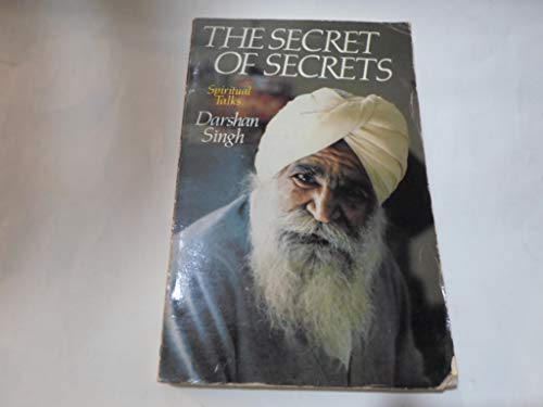 The secret of secrets: Spiritual talks 0918224063 Book Cover