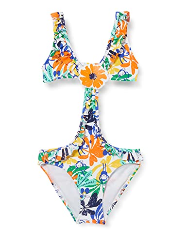 Costume Da Bagno TUC TUC Per Bambini - Slip Graffiti, Grigio Con Coulisse Gialla, Urban Attitude Collection - Foto 7