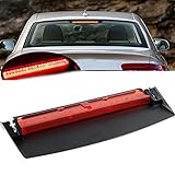 🚗【Luz de freno LED de alta luminosidad】La tercera luz de freno utiliza un chip LED de alta potencia. La luz roja brillante trae un mejor efecto de alerta de frenado. Deje que los conductores detrás de usted noten que está frenando y alerte a los peatones y vehículos detrás de usted para evitar colisiones traseras y mantenerse a salvo.