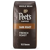 Peet's Coffee, Dark Roast Whole Bean Coffee - French Roast 10.5 Ounces