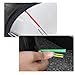 72Pcs Waterproofs Bicycles Spokes Reflectors Cycling Tube Bikes Spokes Skin Wheel Decoratives Reflector Wheel Spoke Waterproofs Warning Spoke Cover