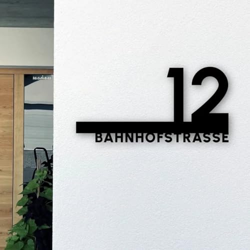 Targhette Personalizzate,targhette Citofono,targa Numero Civico Esterno,targhetta Porta Ingresso Personalizzata,targhetta Cassetta Postale (30cm)