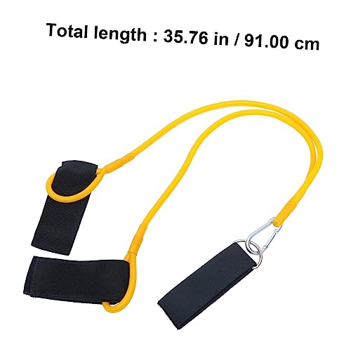 GOOHOCHY Swimming Technique Training Resistance Band Pool Tether for Lap Swimming Adults Swim Equipment Random