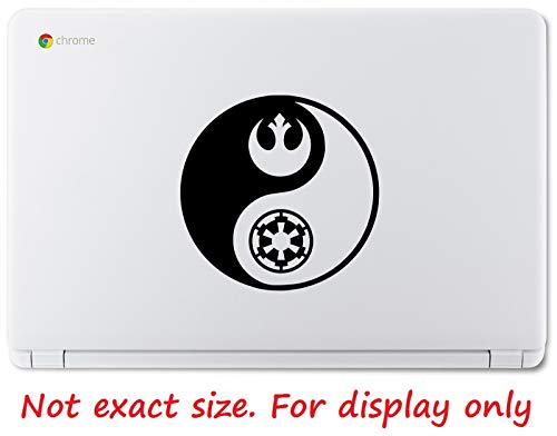 Ur Impresions Blk Rebel And Empire Yin Yang Decal Sticker Vinyl Graphics For Cars Trucks Suv Motorcycles Windows|Black|5.5 Inch|Uri433 #TOP5