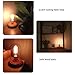 Surpars House Farmhouse Table Lamp, Vintage Desk Decor with Glass Shade, Edison Bulb Included
