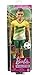 Barbie Careers Ken Fashion Doll & Accessory, Soccer Player with Short Cropped Hair, #21 Uniform, Tall Socks, Cleats & Ball