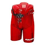 Hochwertige Verarbeitung Bauer Hose Vapor X800 Lite Junior, Rot, L