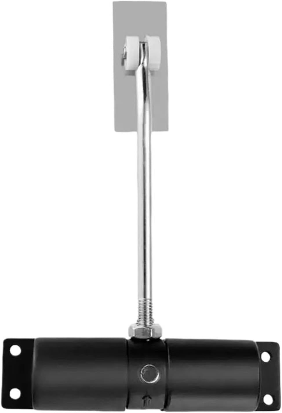 Garden Door Closer Self-Closing Hinges Gate Closers Soft Closing Spring-Loaded for Sheds Fences(DVPEN01-SL)