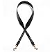 VanEnjoy Leather Adjustable Shoulder Straps for Handbag-1.6"Wide(Black)
