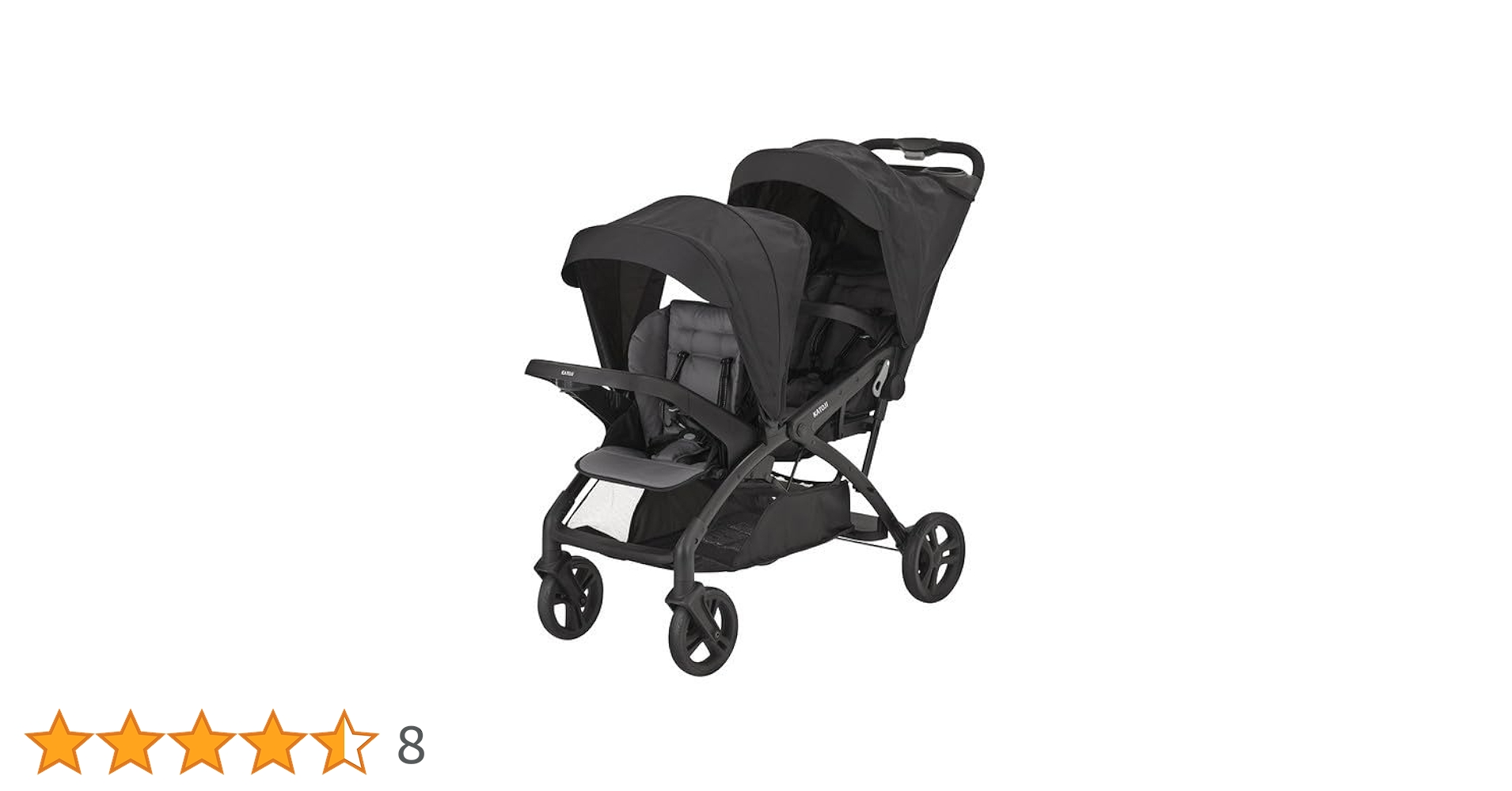 カトージ KATOJI ベビーカー 二人でゴーDX シングルタイヤ 41467 ベビーカー 二人でゴーDX シングルタイヤ（ブラック）」について