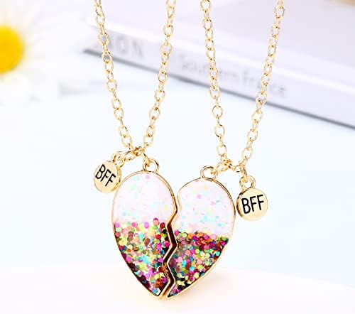 Lezmoii Friendship Necklace Best Friend Necklace Matching Magnetic Unicorn - view 4