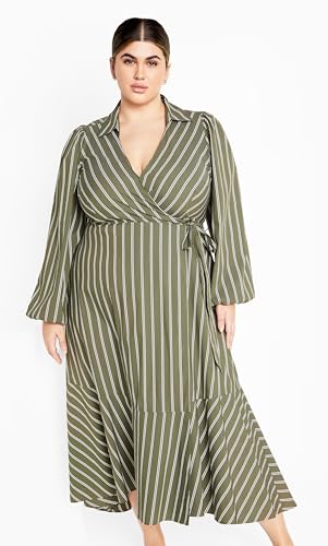 Image of City Chic Women's Dress - Selena Wrap