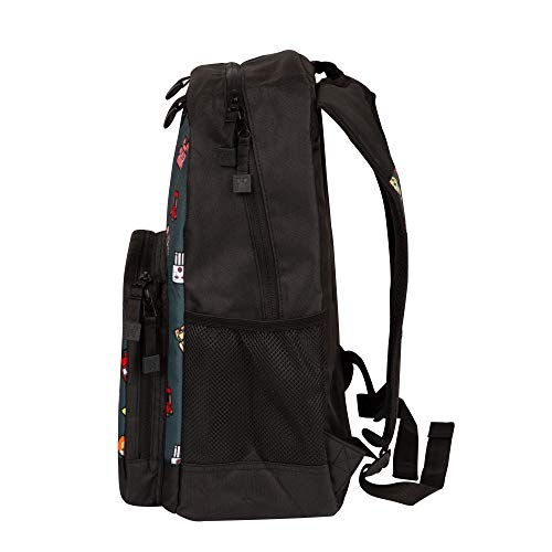 JINX Minecraft Bobble Mobs Kids School Backpack, Gray, 17" - Image 5
