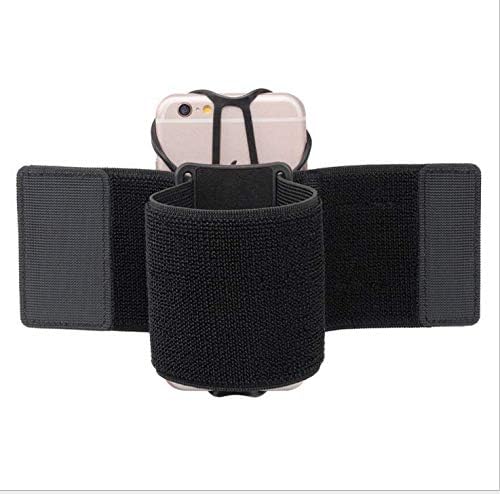 Miniatura 5 de Pulsera deportiva para teléfono con soporte giratorio de 360 para el antebrazo para iPhone 12 13 14 15 Pro Max 16 Plus Samsung Galaxy S24 Ultra S24