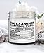 Funny Tax Examiner Candle Nutrition Facts 9oz Vanilla Scented Candles Soy Wax
