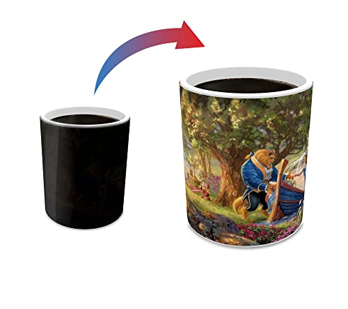 Morphing Mugs Disney - La Bella y la Bestia - Picnic - Thomas Kinkade - Una taza de cerámica...