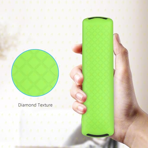 Image of RAYA Silicone Cover Compatible with Jio Tv Set Top Box Remote Protective Case with Lanyard [ Remote NOT Included ] (Green)