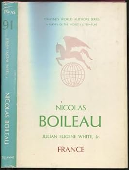 Hardcover Nicolas Boileau [Unknown] Book