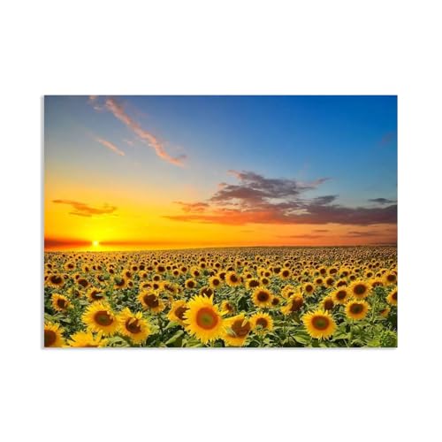 Impression sur toile moderne paysage grand format 120x80 cm premium
