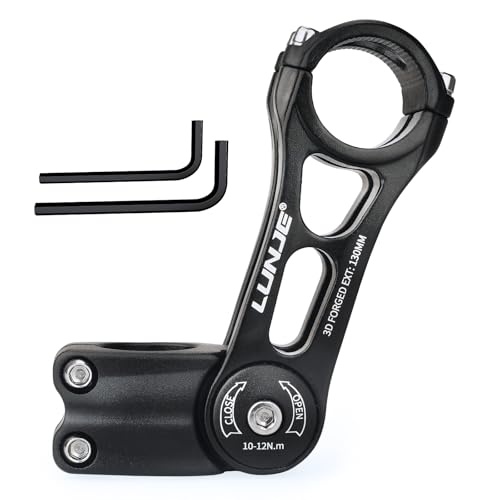 LUNJE MTB Stem 31.8mm 80° CNC Aluminum 130mm