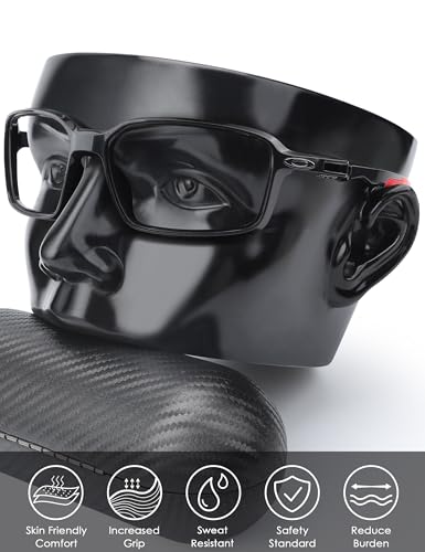 Image of BLAZERBUCK Replacement Temple Sleeves Ear Socks for Oakley Siphon OO9429 Sunglasses