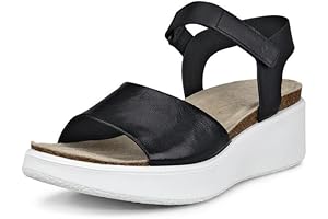 Ecco Flowt Casual Low Wedge Athletic Sandal for Women