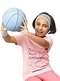 Bharatasya Kids Unisex Knitted Sports Set of Sweatband and Wristband for All Seasons Sweatabsorbent Sports Headband for Boys and Girls All Sports Basketball Tennis Running Band (5-10Y) (Grey)