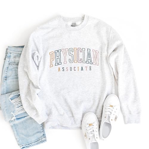 Retro Physician Associate Gift, PA School Student Sweatshirt, Graduation Gift, Physicians Associate, Matching Shirts, Unisex Crewneck4