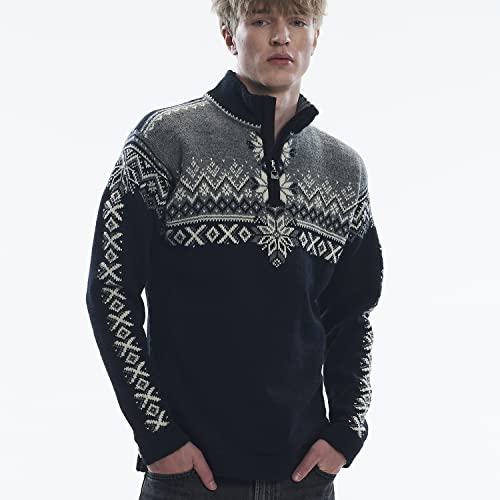 Image of Dale of Norway 140th Anniversary Men's Sweater - 100% Lightweight Wool Ski Sweater - Men's Sweaters and Pullovers