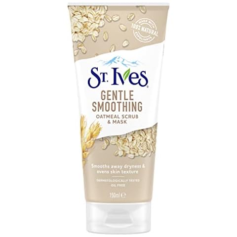 ST. Ives Gentle Smoothing Oatmeal Scrub & Mask Cover
