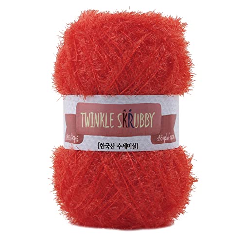 Scyarn 12 Skeins Twinkle Skrubby Yarn Giant Pack Total 2232 Yards Multicolor For Dishcloths, Washcloths thumb #3