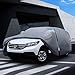Waterproof Honda CRV CR-V(1995-2026) Car Cover with Breathable Vents, [2026 Upgrade] Premium Covers with Cotton Liner and Zipper Door, Sun Rain Snow Dust Uv Protection.(Gift with Towel)