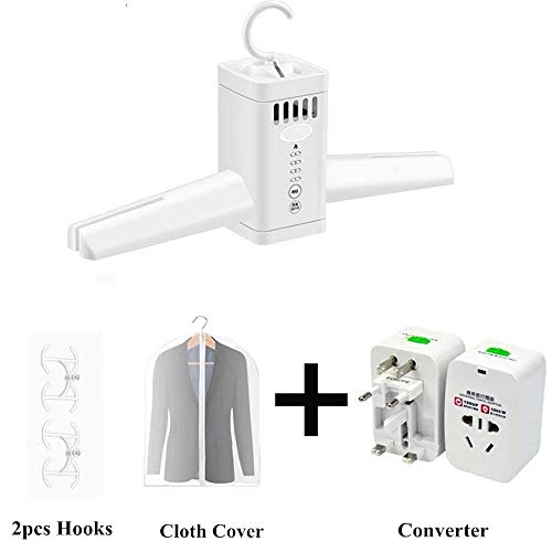 Tragbarer Wäschetrockner, Kleiderbügel-Trockner, Lufttrockner für warme Schuhe, Smart Adjust Kleiderbügel-Wäschetrockner, mit Desinfektion,