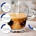 Imagen de Premium Moments Pack 6 Tazas Café 195 ml Cristal Templado Tazas Café con Leche y Americano