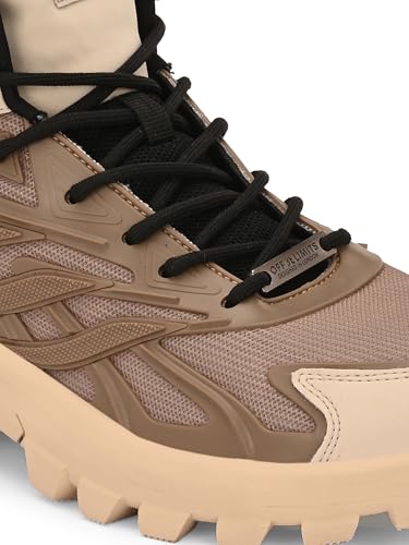 Image of OFF LIMITS RAFTAR Men's Waterproof Hiking Shoes: Lightweight, Breathable, and Ideal for Outdoor Trekking, Mountaineering, and Trail Adventures