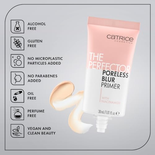 Catrice The Perfector Poreless Blur Primer, longlasting, smoothing, caring, natural, matte (30ml)