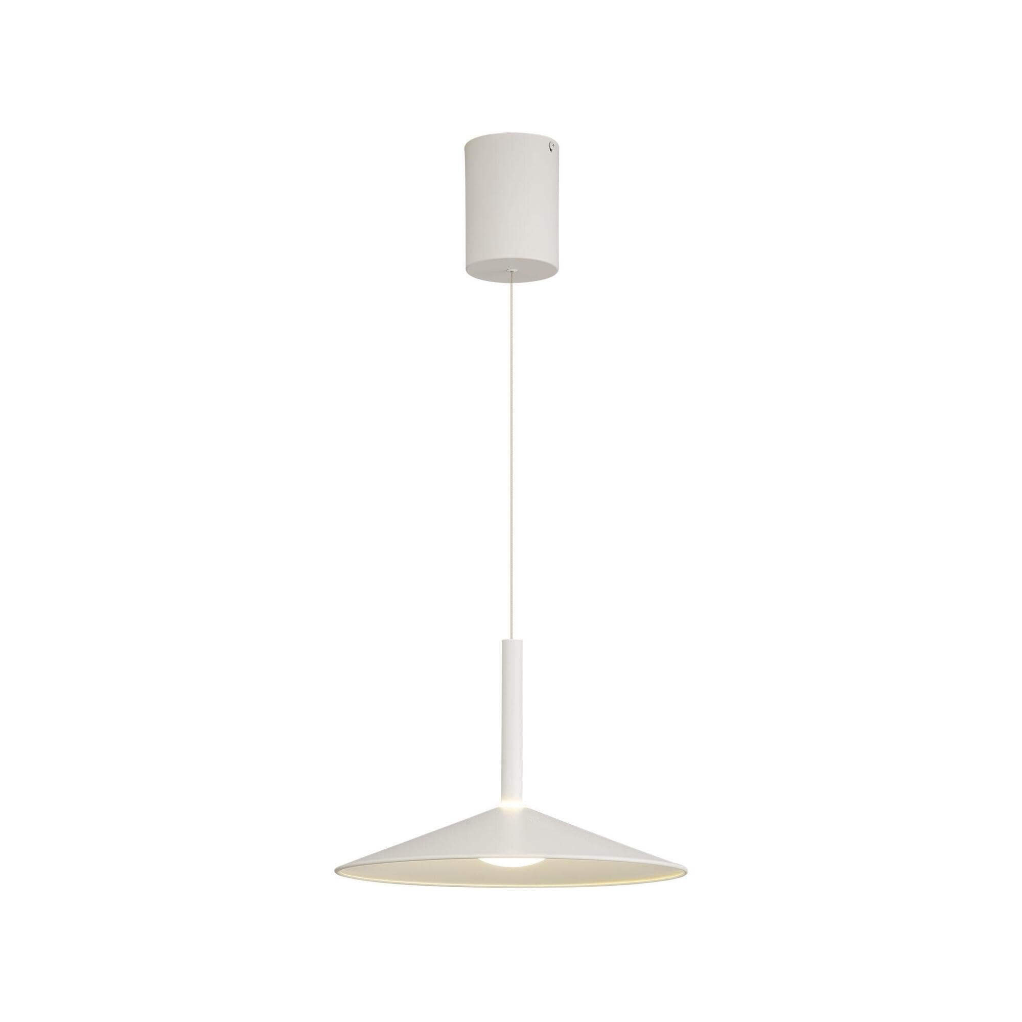 Lustre à LED design moderne blanc aux finitions soignées MN-290 - 5