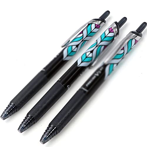 Bolígrafo retráctil de gel líquido 0.5 mm negro miniatura 2