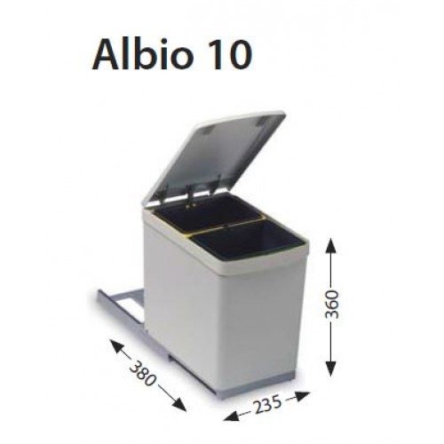 Preisvergleich Produktbild Alveus Albio 10 Abfallsammer 2-fach