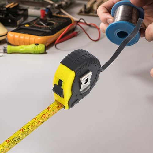 Cinta métrica retráctil portátil Garneck 5M acero inoxidable miniatura 7