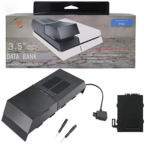 Upgrade Data Bank Box Modify for PS4, Maximum 6TB Storage Capacity Expand, 3.5