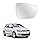 Auto Spare World Right Side Mirror Glass Compatible With Volkswagen Polo 2009-2018 Set of 1 Pcs.