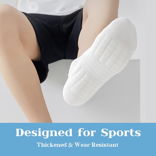6 Pairs Breathable Mesh Ankle Socks, Seamless Thickened Socks, Arch Support and Reinforce, For Outdoor Activities2