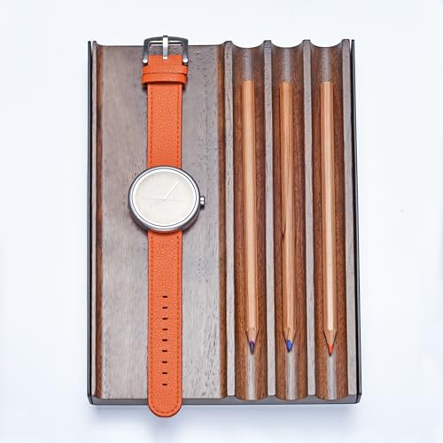 Organisateur premium en noyer massif le cadeau idéal pour amateurs de montres