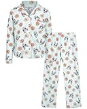 Joe Boxer Girls' Pajama Set - Sleep Shirt and Lounge Pants: Critters, Dogs, Smileys (8-16), Size...
