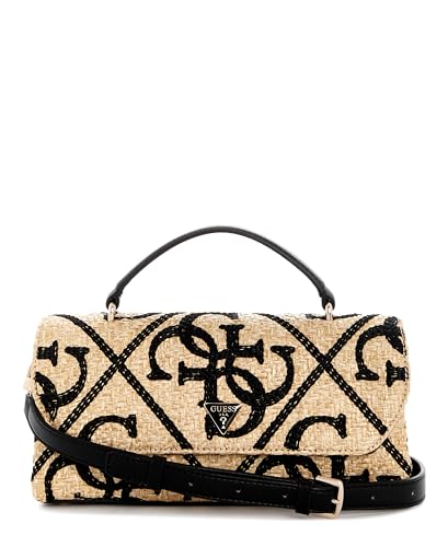 Sac à épaule bandoulière sac à main GUESS Kirsten Top Handle Flap Bag Natural